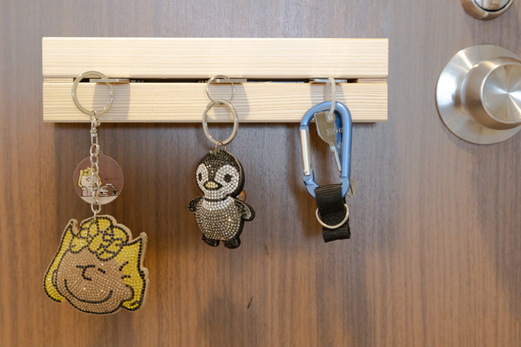 天然杉キーフックイメージ